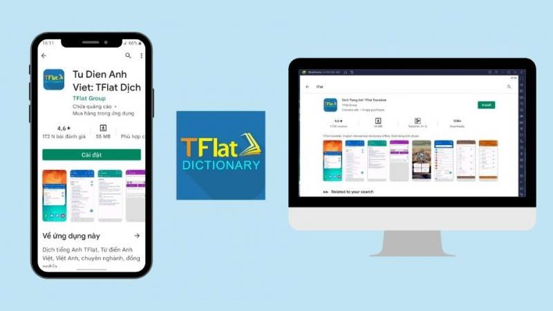 TFlat - Luyện nghe nói tiếng Anh giao tiếp